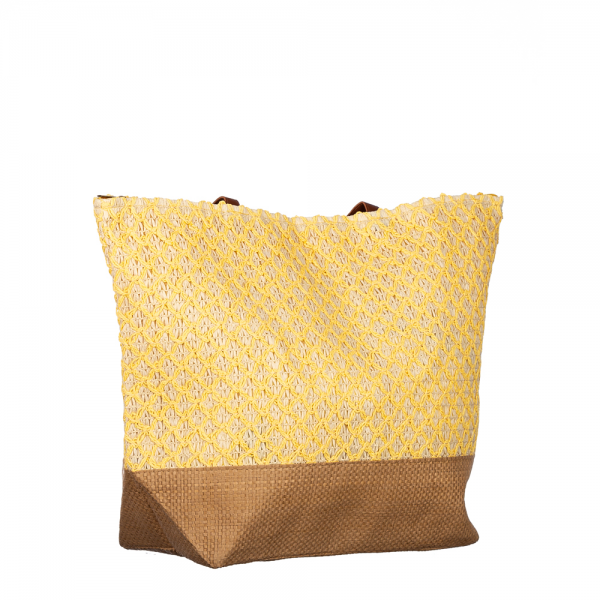 Paja sárga női táska, 2 - Kalapod.hu